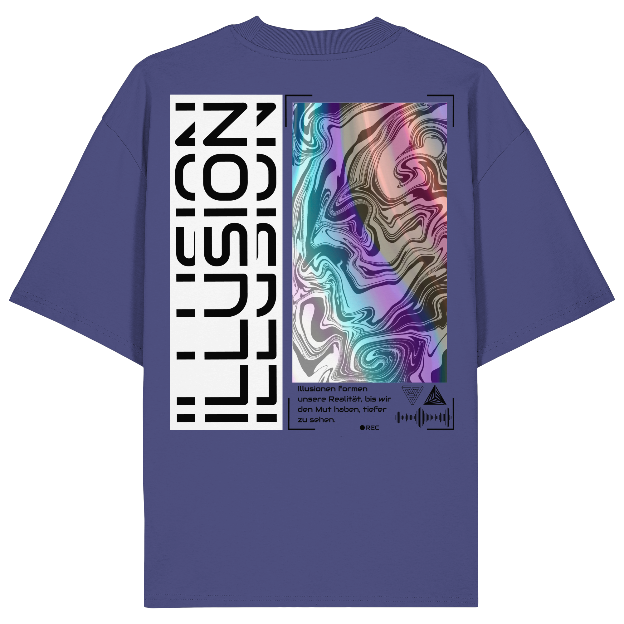 rylive Unisex Oversized T-Shirt // Illusion