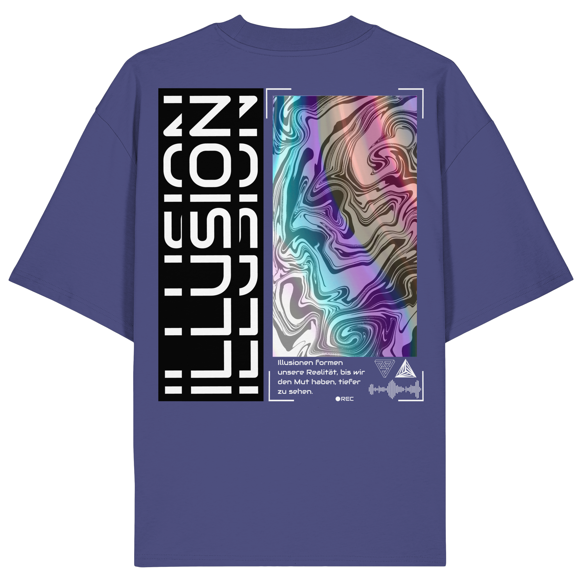 rylive Unisex Oversized T-shirt // Illusion