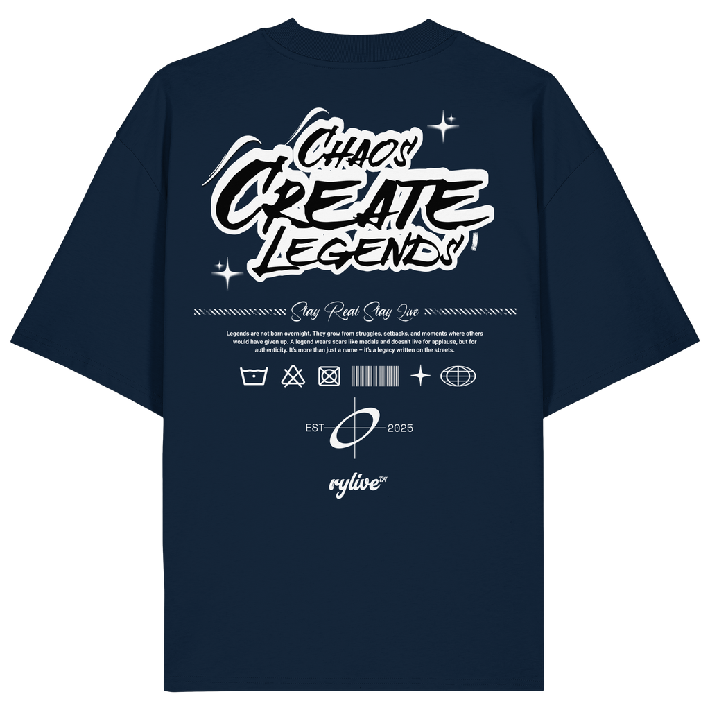 rylive Unisex Oversized T-Shirt // Legend