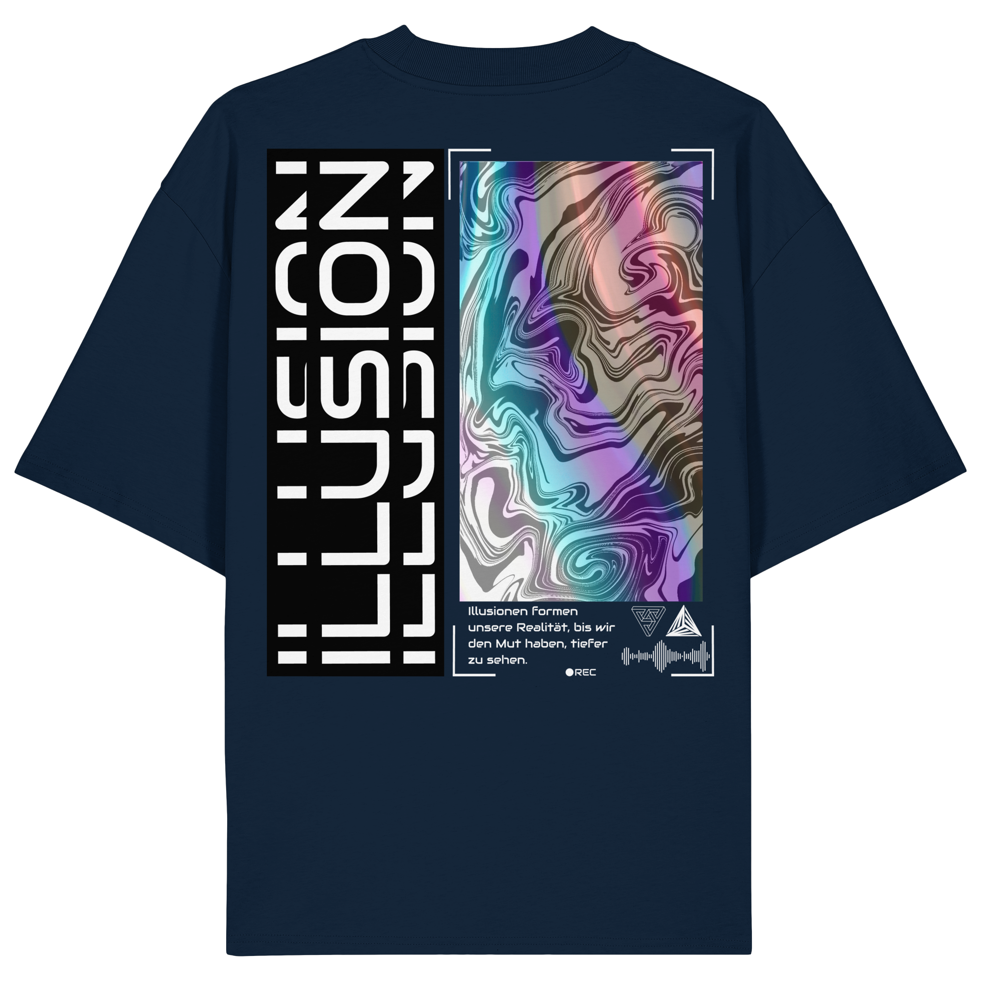 rylive Unisex Oversized T-shirt // Illusion