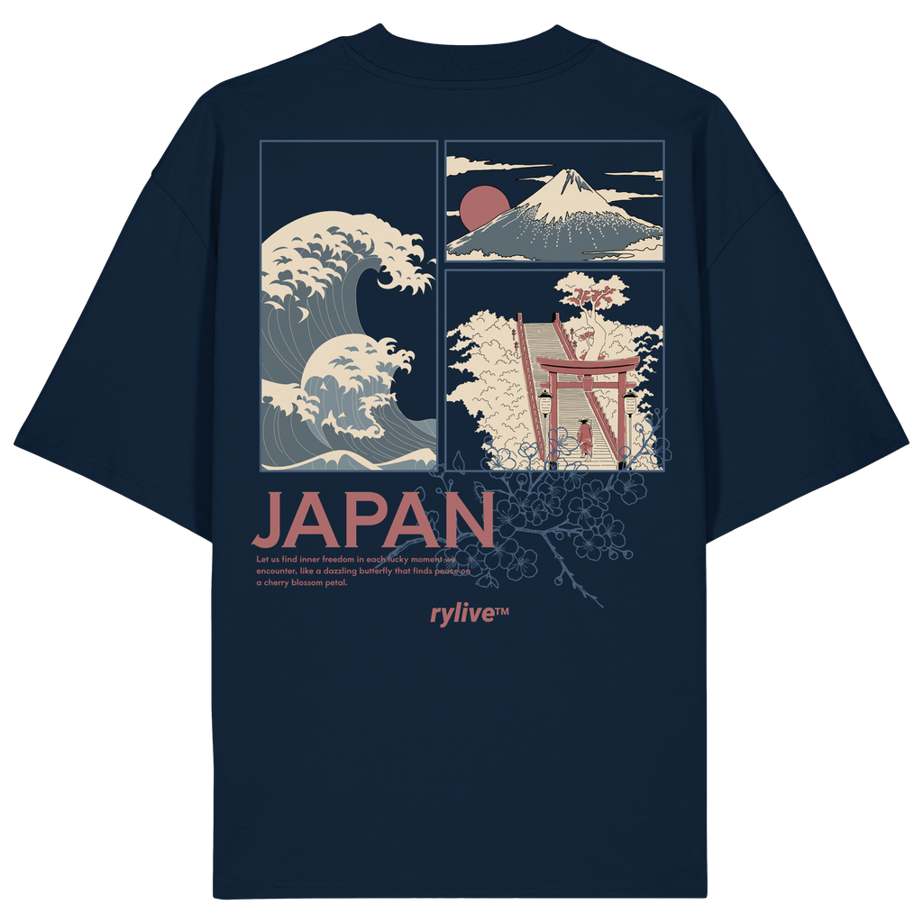 rylive Unisex Oversized T-Shirt // Japan