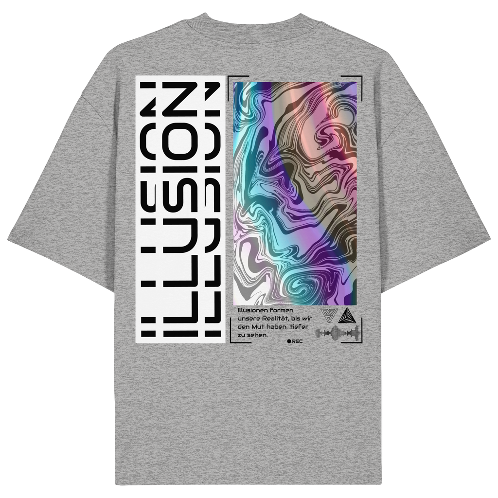 rylive Unisex Oversized T-Shirt // Illusion