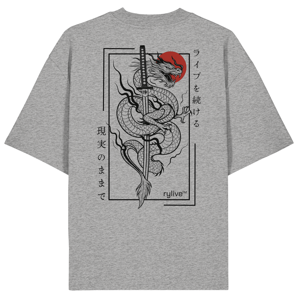 rylive Unisex Oversized T-Shirt // Dragon
