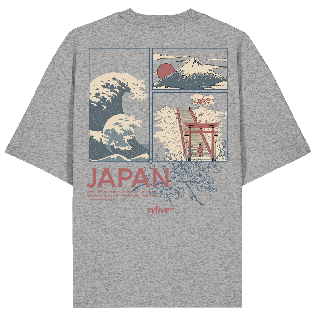 rylive Unisex Oversized T-Shirt // Japan