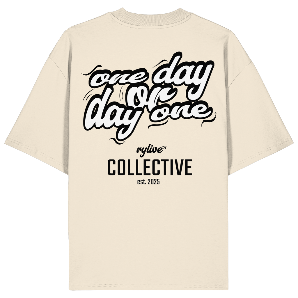 rylive Unisex Oversized T-Shirt // One Day