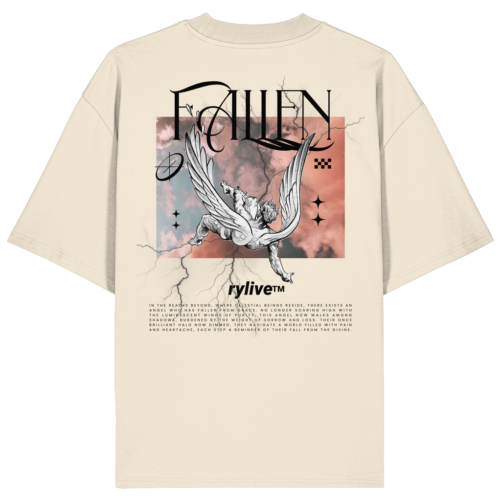 rylive Unisex Oversize T-Shirt // Fallen Angel