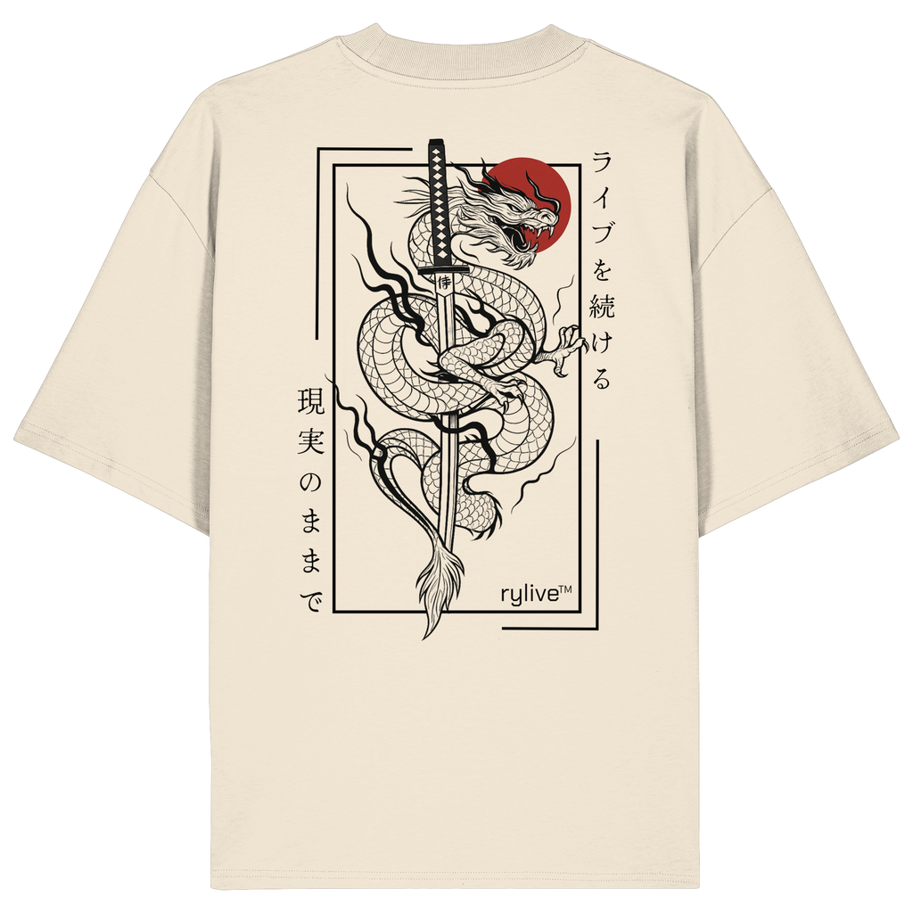 rylive Unisex Oversized T-Shirt // Dragon