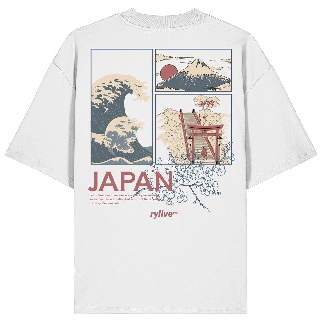 rylive Unisex Oversized T-Shirt // Japan