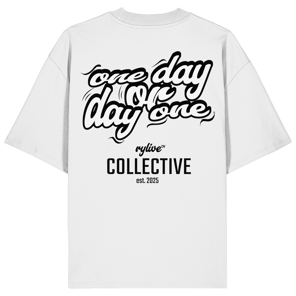 rylive Unisex Oversized T-Shirt // One Day