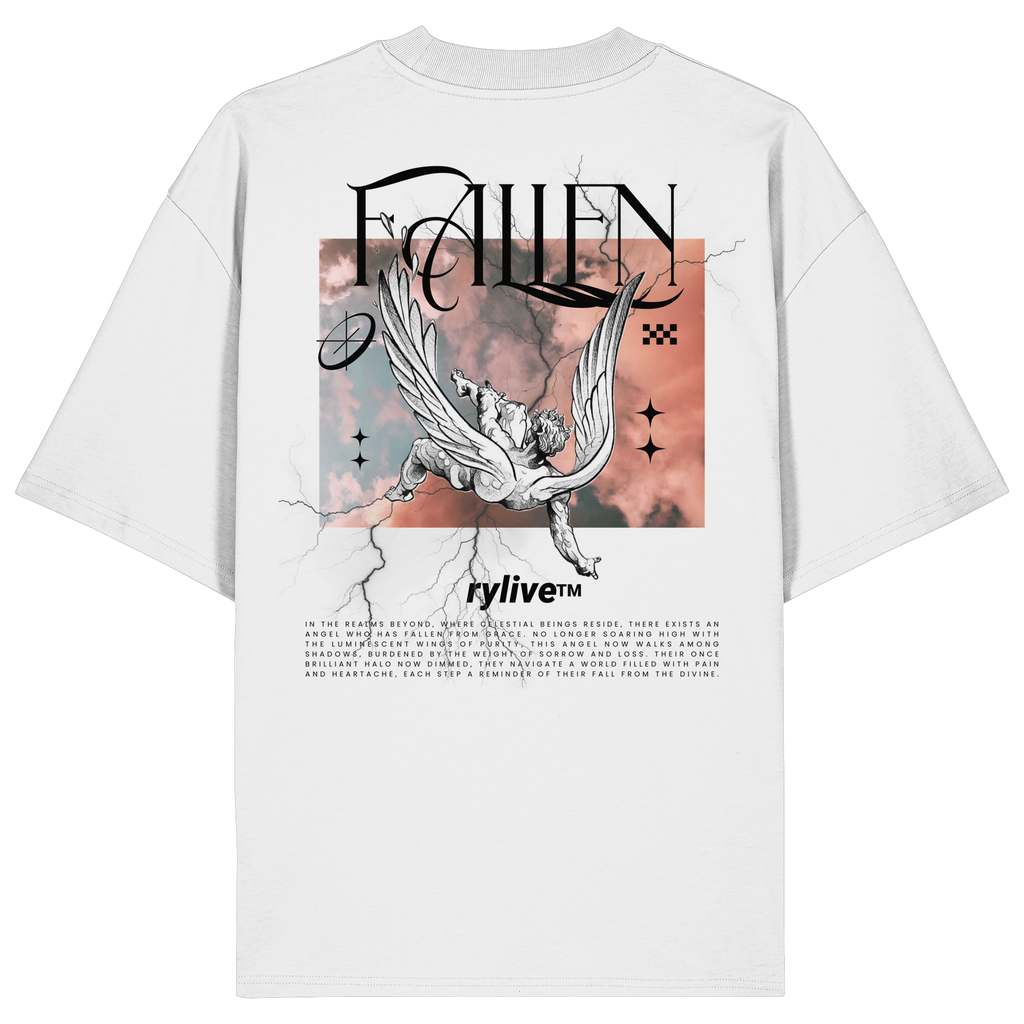 rylive Unisex Oversize T-Shirt // Fallen Angel