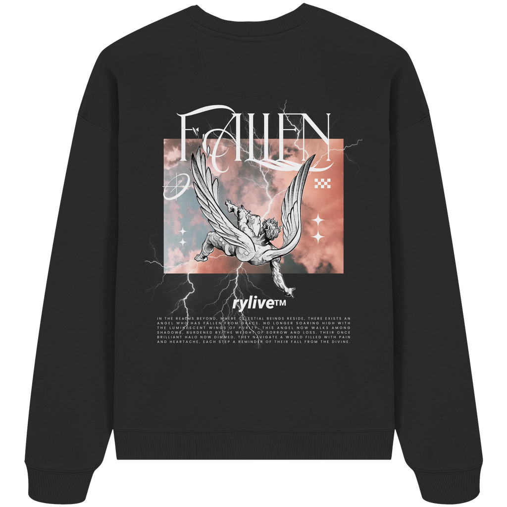 rylive Unisex Oversized Sweatshirt // Fallen Angel