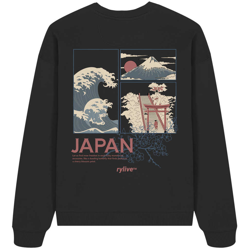 rylive Unisex Oversized Sweatshirt // Japan