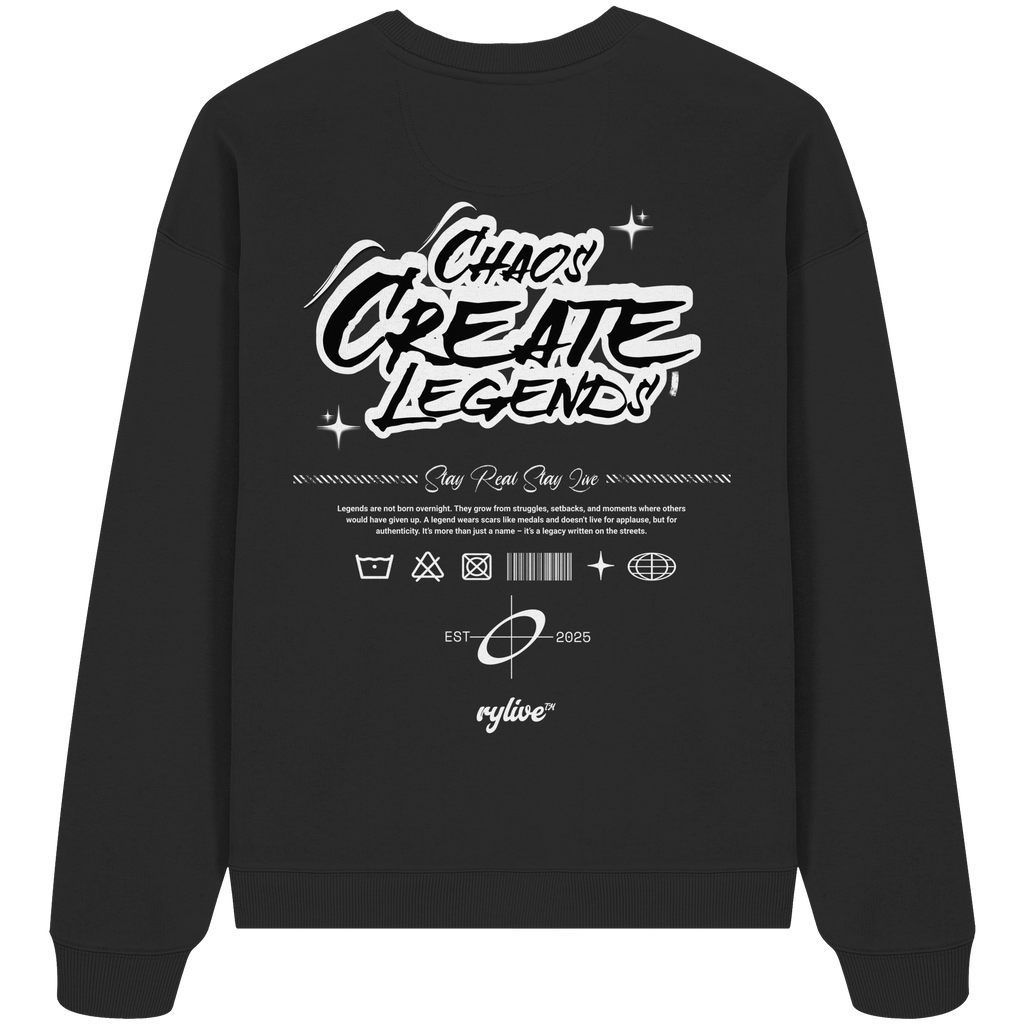 rylive Unisex Oversized Sweatshirt // Legend