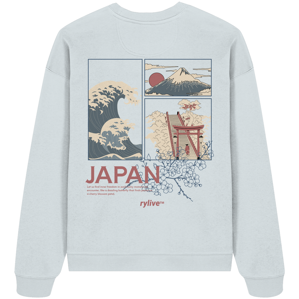 rylive Unisex Oversized Sweatshirt // Japan