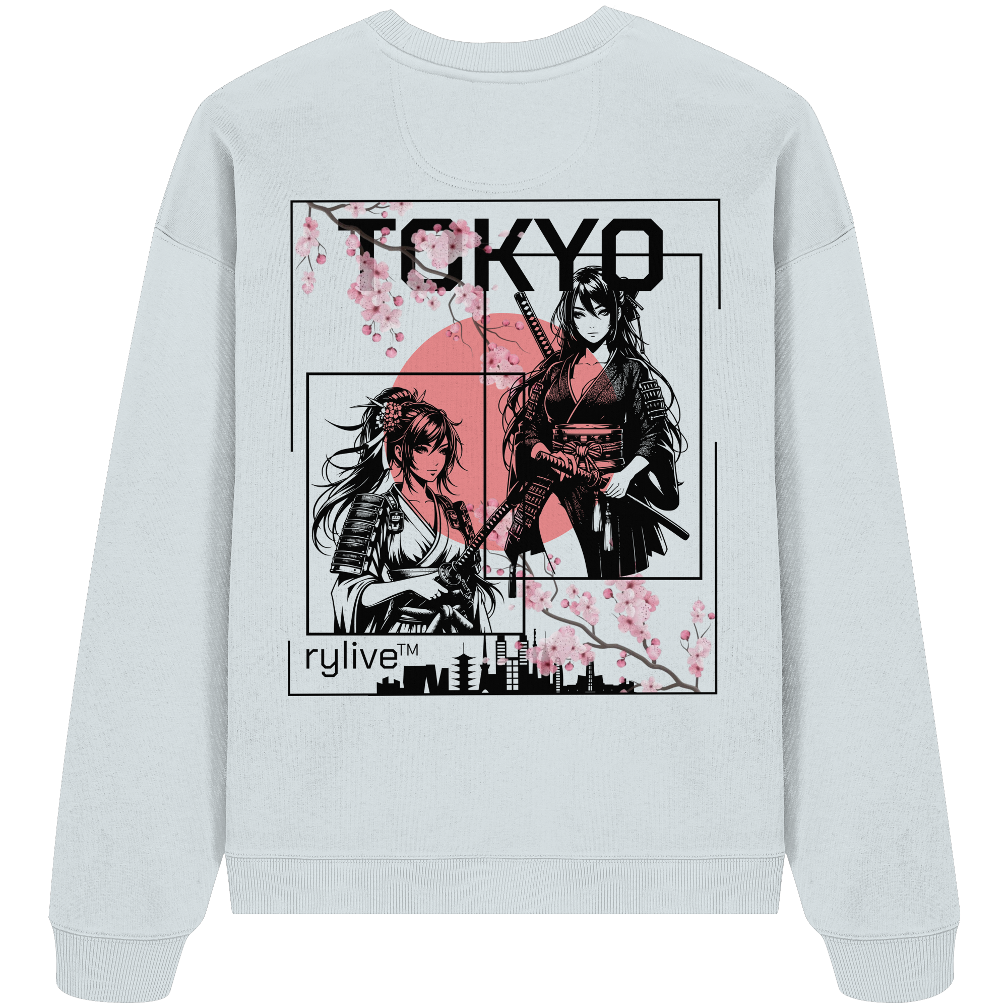 rylive Unisex Oversized Sweatshirt // Tokyo