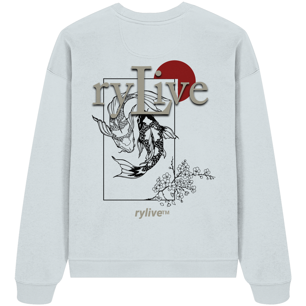 rylive Unisex Oversized Sweatshirt // Koi