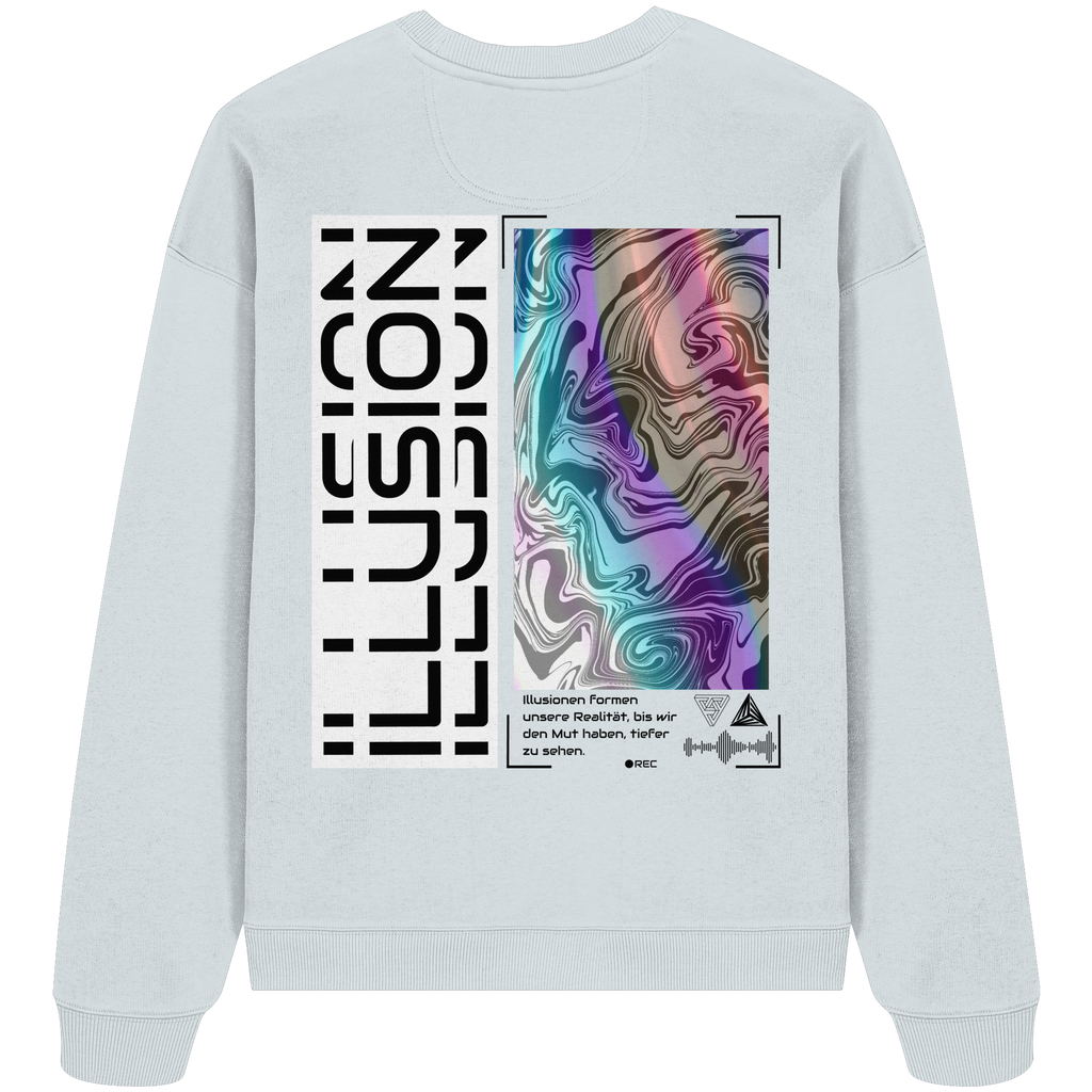 rylive Unisex Oversized Sweatshirt // Illusion