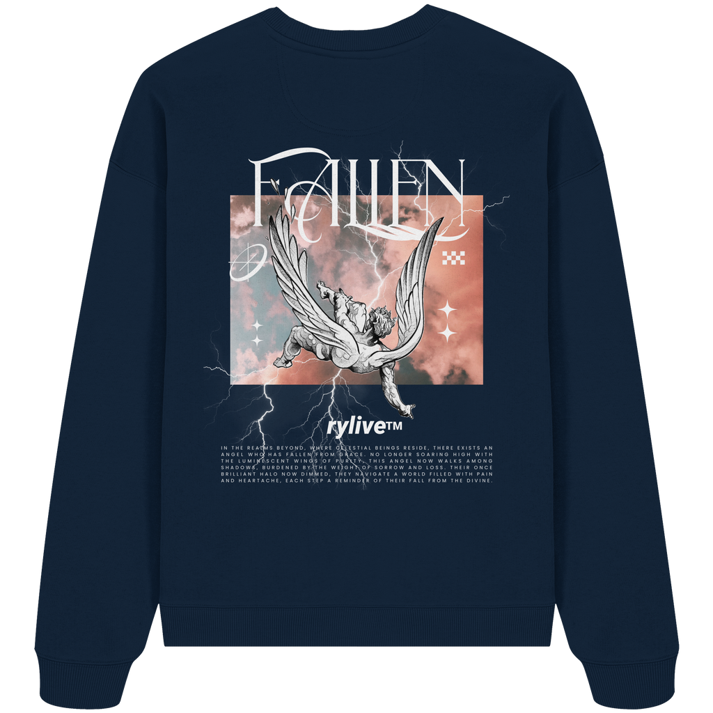 rylive Unisex Oversized Sweatshirt // Fallen Angel