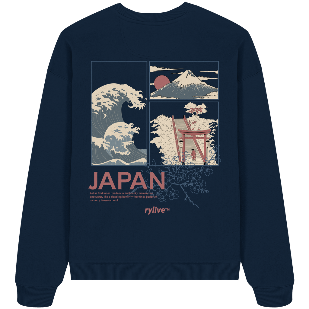 rylive Unisex Oversized Sweatshirt // Japan