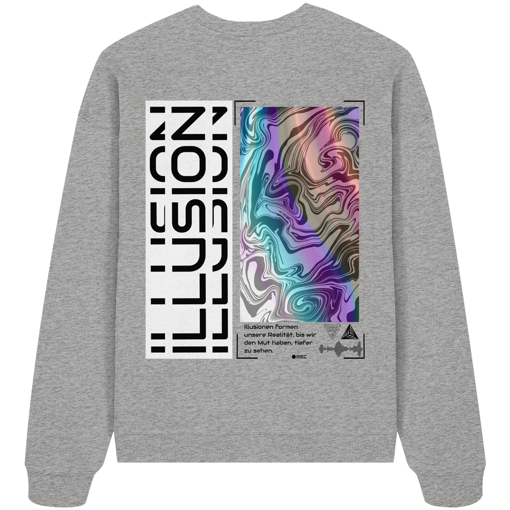 rylive Unisex Oversized Sweatshirt // Illusion