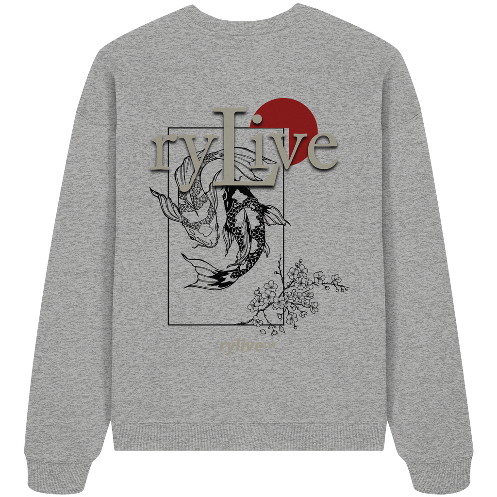 rylive Unisex Oversized Sweatshirt // Koi