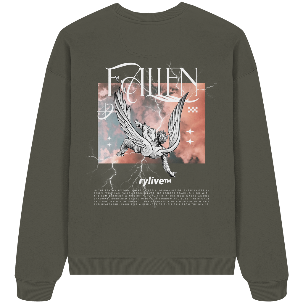 rylive Unisex Oversized Sweatshirt // Fallen Angel