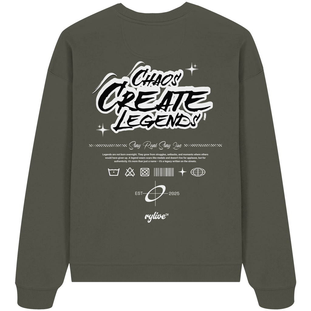 rylive Unisex Oversized Sweatshirt // Legend