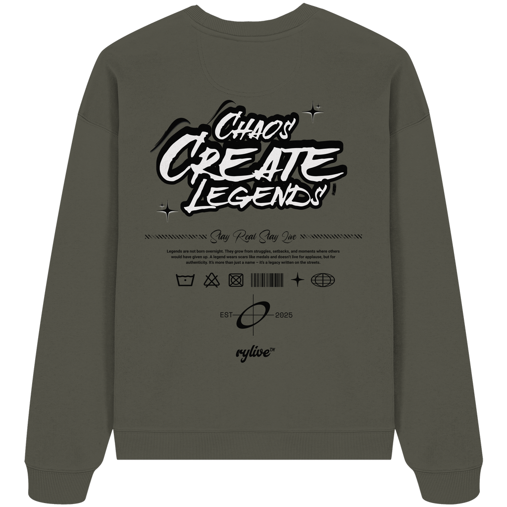 rylive Unisex Oversized Sweatshirt  // Legend