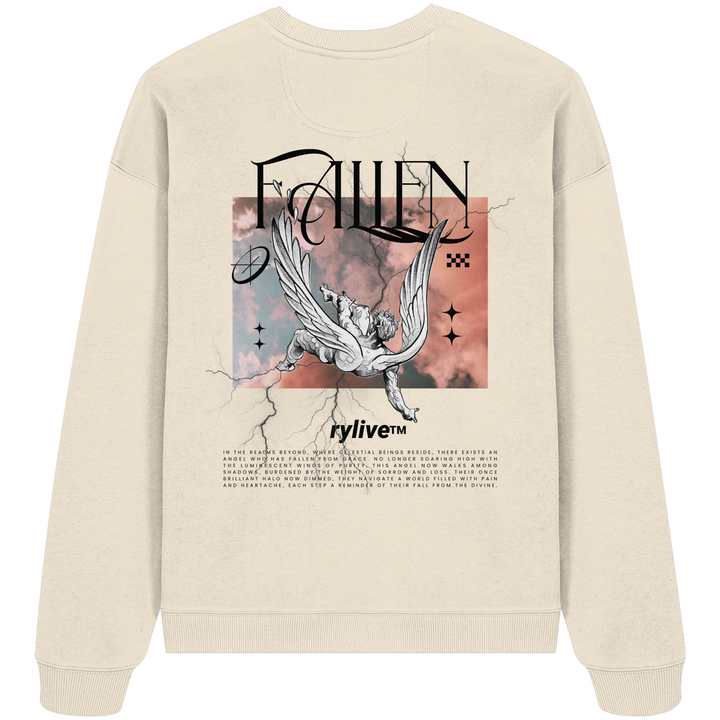rylive Unisex Oversize Sweatshirt // Fallen Angel