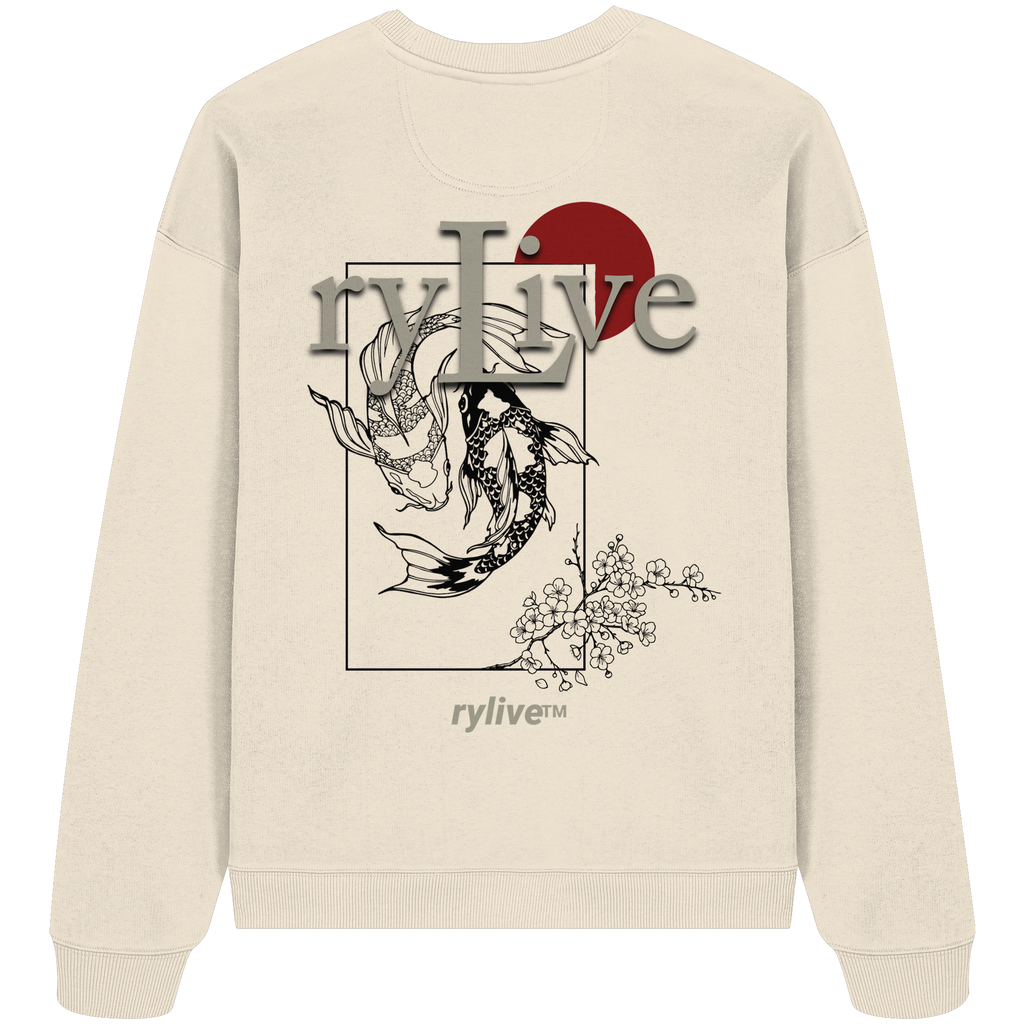 rylive Unisex Oversized Sweatshirt // Koi