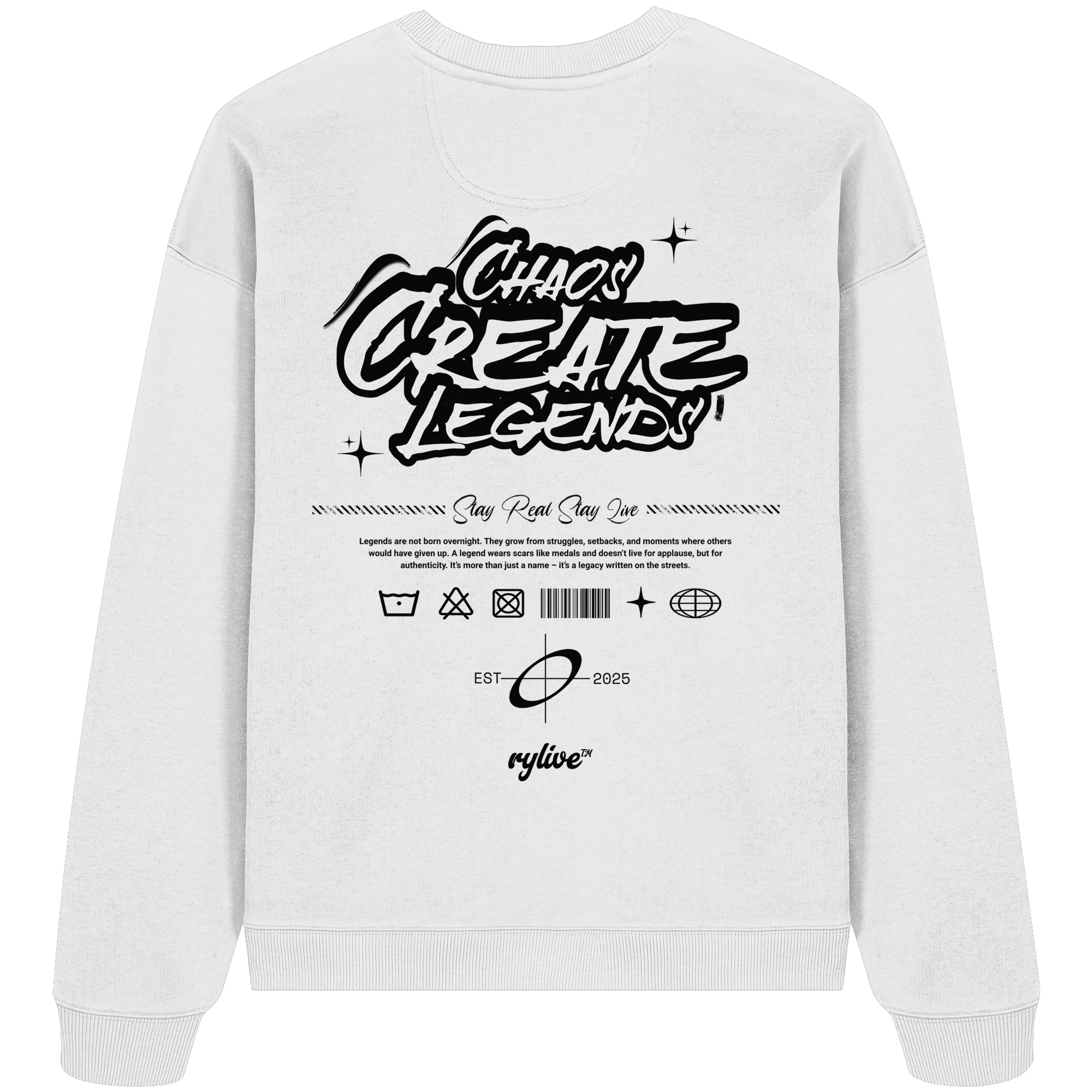 rylive Unisex Oversized Sweatshirt  // Legend