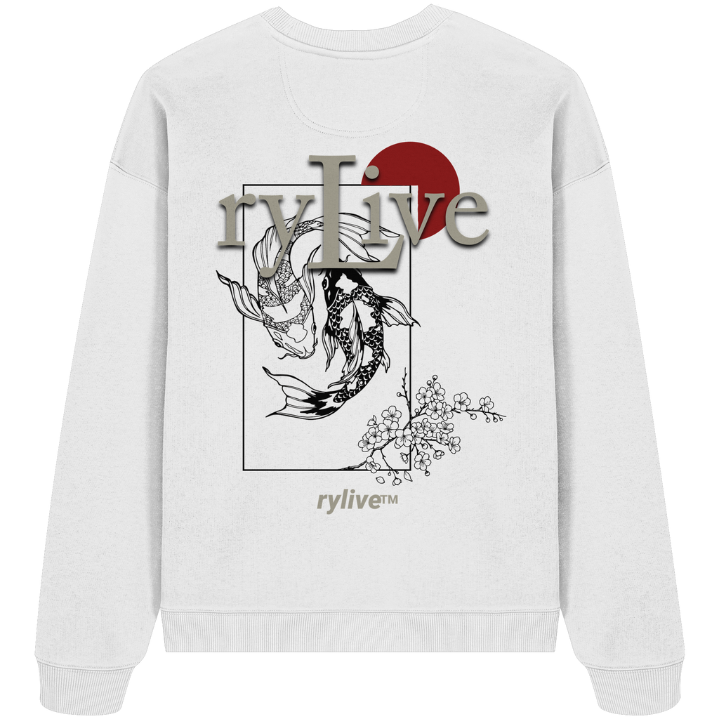 rylive Unisex Oversized Sweatshirt // Koi