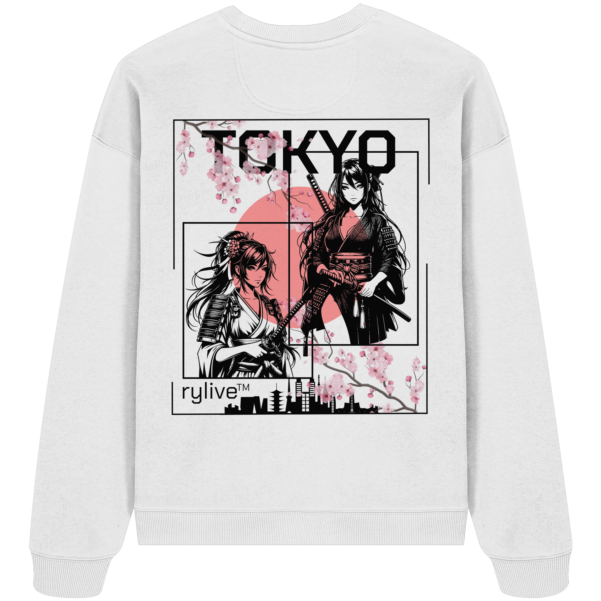 rylive Unisex Oversized Sweatshirt // Tokyo