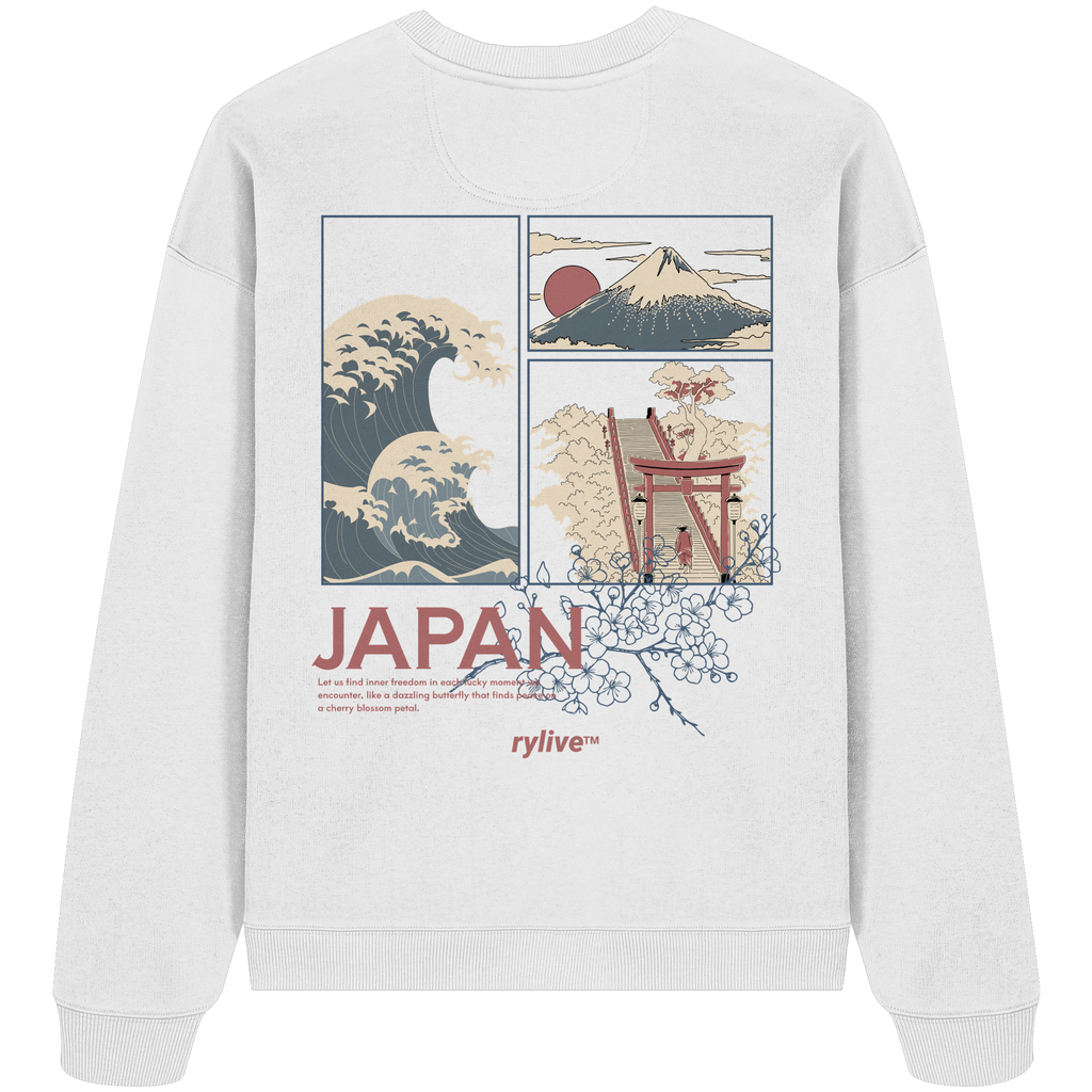 rylive Unisex Oversized Sweatshirt // Japan