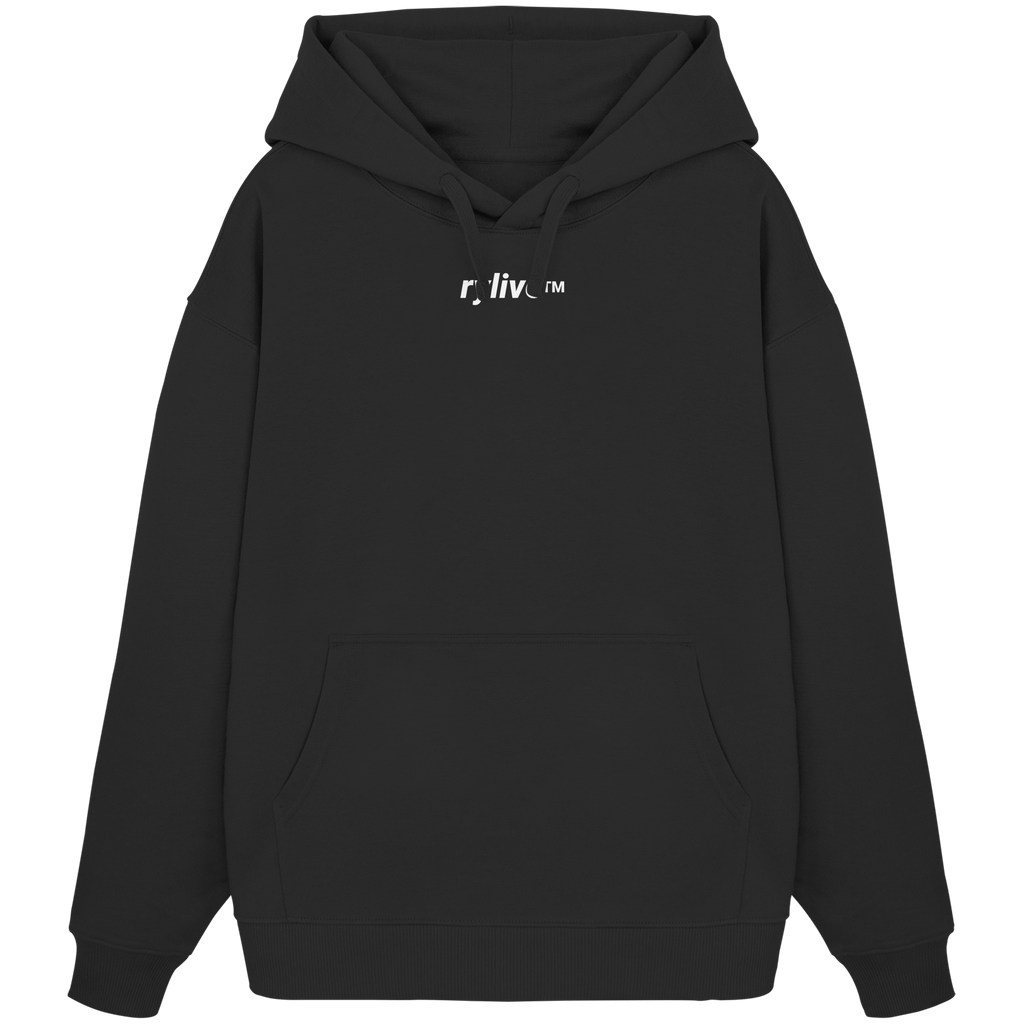 rylive Unisex Oversize Hoodie // Heart Flower