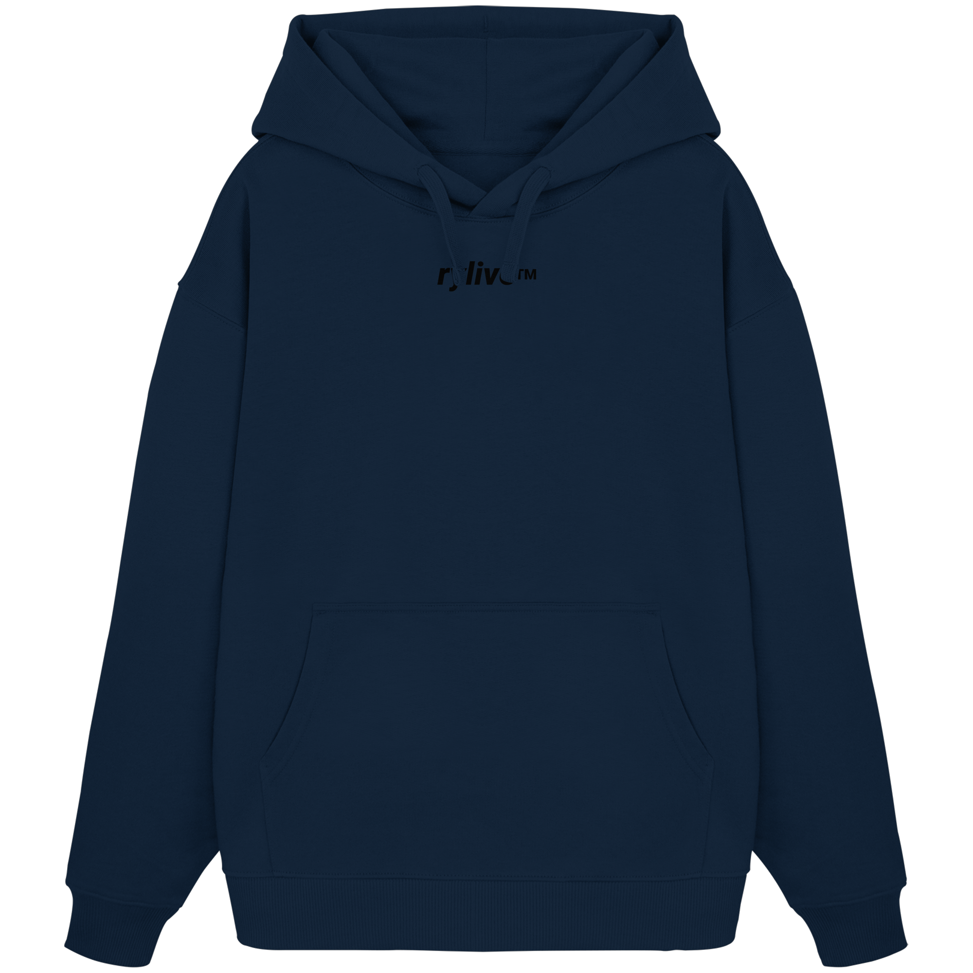 rylive Unisex Oversized Hoodie // Stay real Stay live