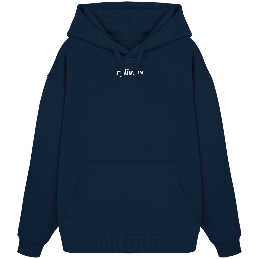 rylive Unisex Oversize Hoodie // Heart Flower