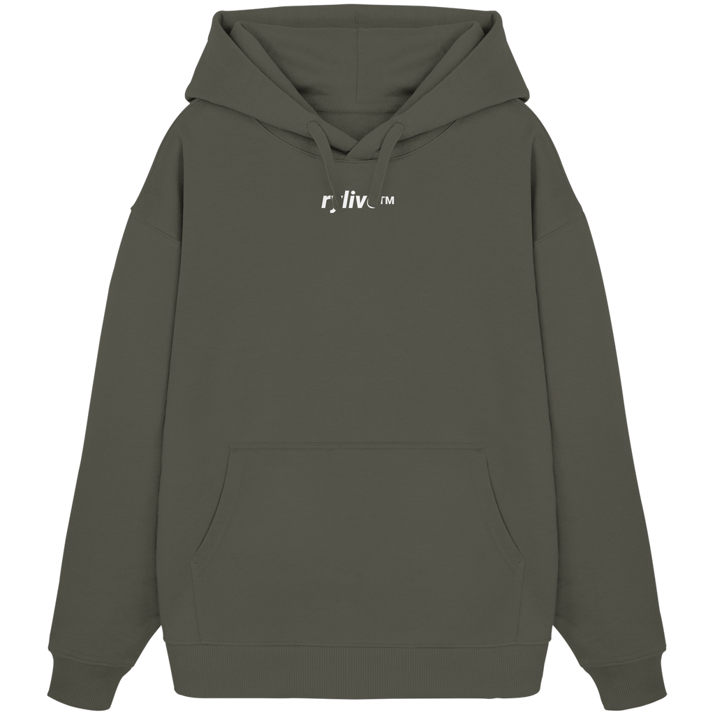 rylive Unisex Oversize Hoodie // Heart Flower