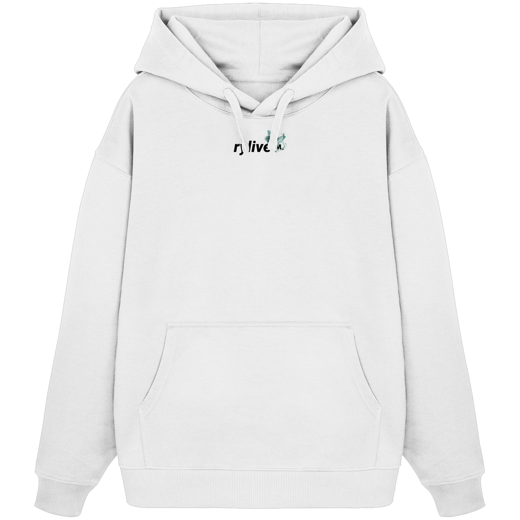 rylive Unisex Oversized Hoodie // Butterfly