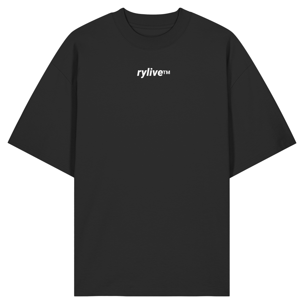 rylive Unisex Oversized T-Shirt // Heart Flower