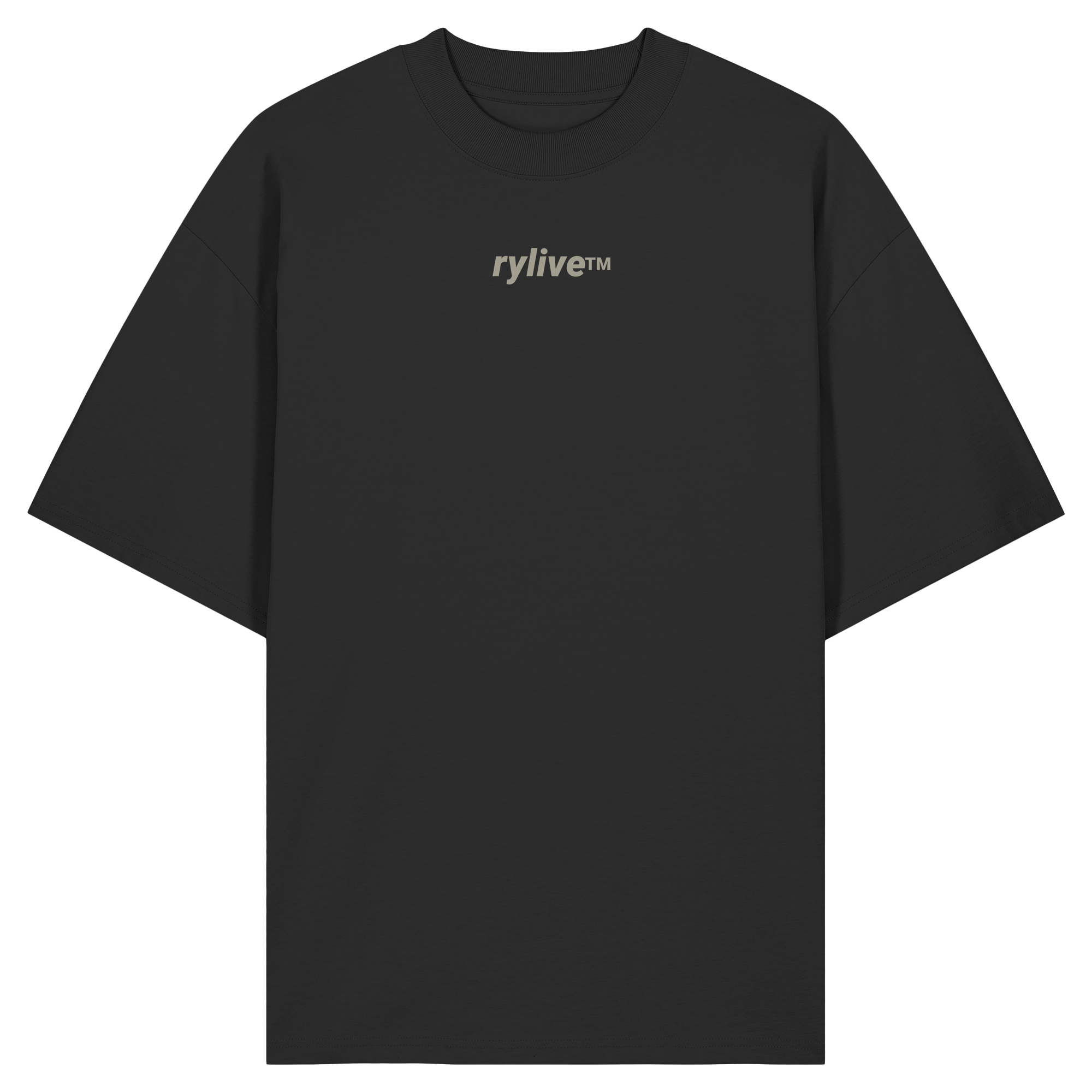 rylive Unisex Oversized T-Shirt // Stay real Stay Live