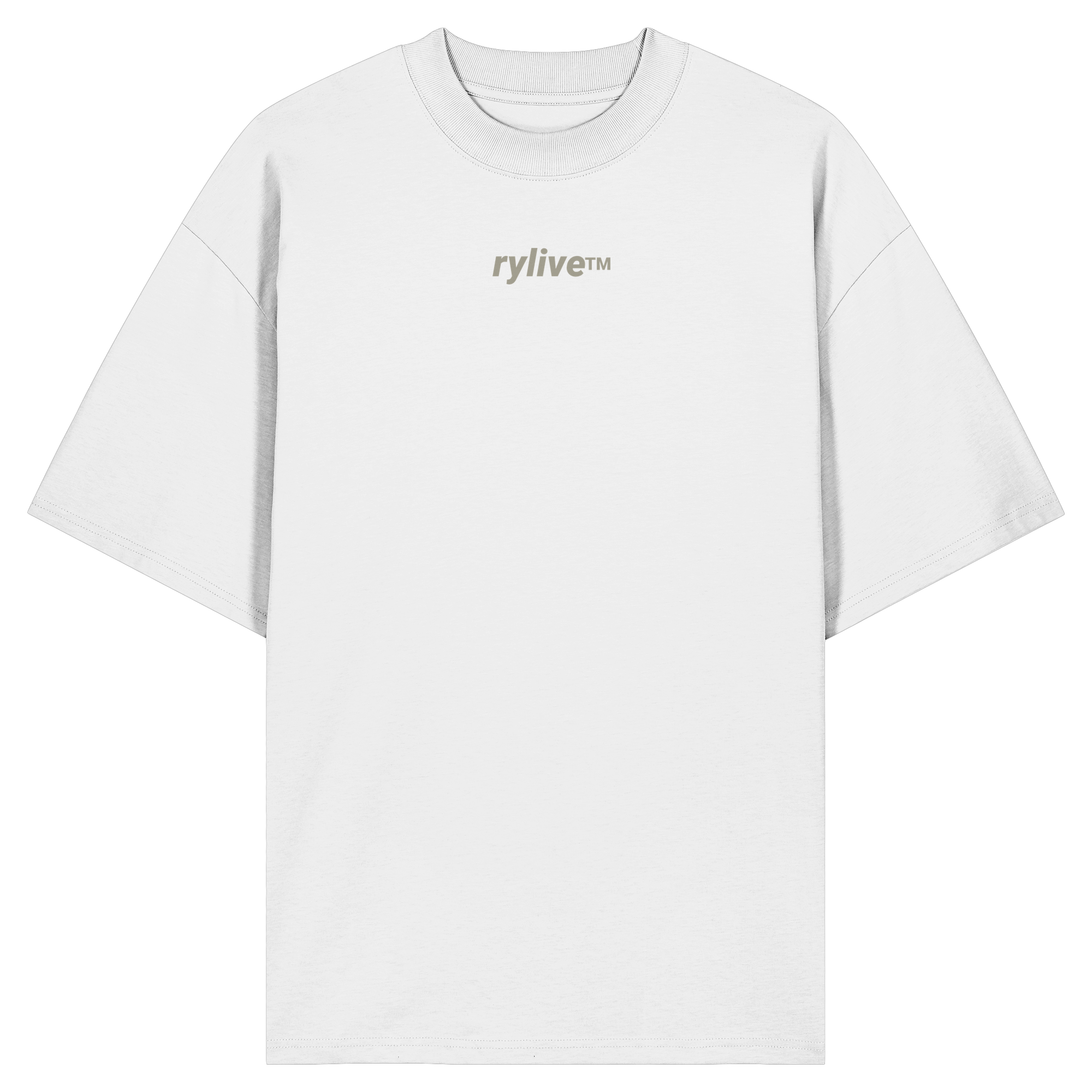 rylive Unisex Oversized T-Shirt // Stay real Stay Live